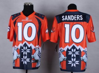 Nike Denver Broncos #10 Emmanuel Sanders 2015 Noble Fashion Elite Jersey