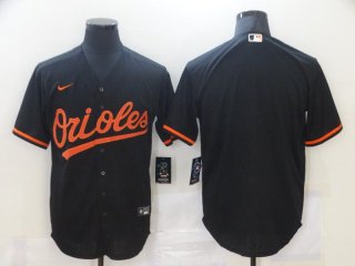 Men Baltimore Orioles Blank Black Game Nike MLB Jerseys