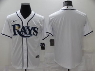 Men's Tampa Bay Rays Blank White Cool Base Nike Jersey