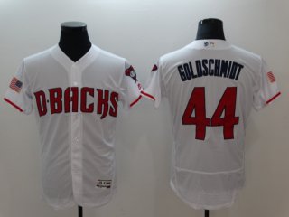 Arizona Diamondbacks #44 Paul Goldschmidt White Flexbase Jersey