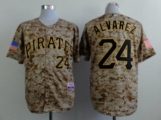 Pittsburgh Pirates #24 Pedro Alvarez 2014 Camo Jersey