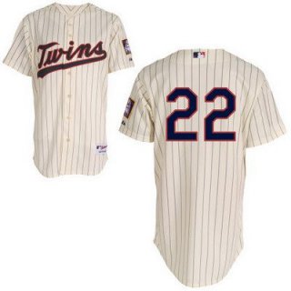 Men's Minnesota Twins #22 Chris Archer Cream Jersey