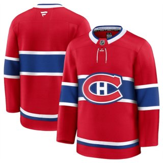 Men's Montreal Canadiens Blank Red 2024-25 Home Stitched Hockey Jersey