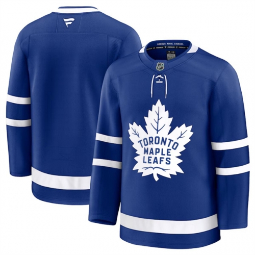 Men's Toronto Maple Leafs Blank Blue 2024-25 Home Stitched Hockey Jersey