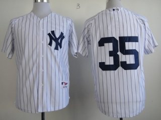 New York Yankees #35 Michael Pineda White Jersey