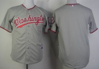 Washington Nationals Blank Gray Jersey