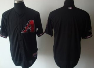 Arizona Diamondbacks Blank Black Jersey