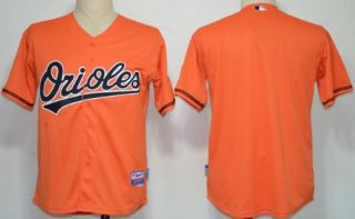 Baltimore Orioles Blank Orange Jersey