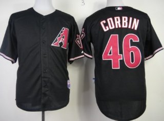 Arizona Diamondbacks #46 Patrick Corbin Black Jersey