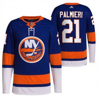 Men's New York Islanders #21 Kyle Palmieri Royal Stitched Jersey