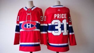 Montreal Canadiens #31 Carey Price Red 2017-2018 Hockey Stitched NHL Jersey