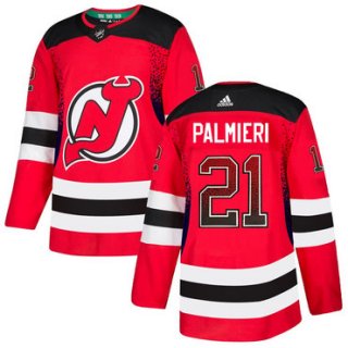 Men's New Jersey Devils #21 Kyle Palmieri Red Drift Fashion Adidas Jersey