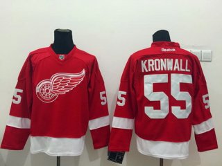 Detroit Red Wings #55 Niklas Kronwall Red Jersey