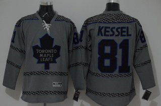 Toronto Maple Leafs #81 Phil Kessel Charcoal Gray Jersey