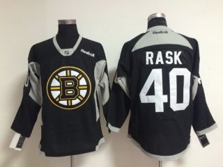 Boston Bruins #40 Tuukka Rask 2014 Training Black Jersey