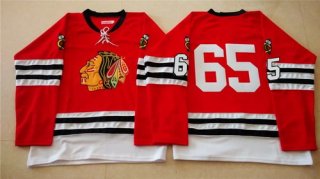 Chicago Blackhawks #65 Andrew Shaw 1960-61 Red Vintage Jersey