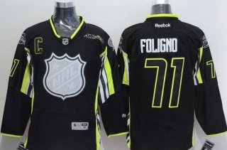 Team Foligno Columbus Blue Jackets #71 Nick Foligno 2015 All-Star Black Jersey