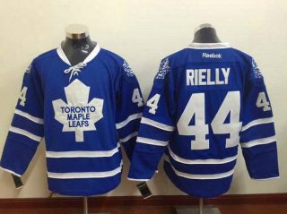 Men's Toronto Maple Leafs #44 Morgan Rielly Reebok Royal Blue Home Premier NHL Reebok Jersey