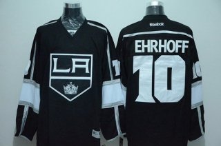 Men's Los Angeles Kings #10 Christian Ehrhoff Reebok Black Hockey Jersey