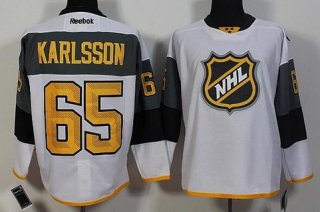 Men's Ottawa Senators #65 Erik Karlsson Reebok White 2016 NHL All-Star Premier Jersey