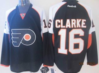 Philadelphia Flyers #16 Bobby Clarke Black Jersey