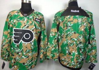 Philadelphia Flyers Blank 2014 Camo Jersey