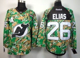 New Jersey Devils #26 Patrik Elias 2014 Camo Jersey