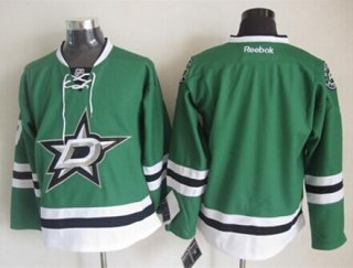 Dallas Stars Blank 2013 Green Jersey