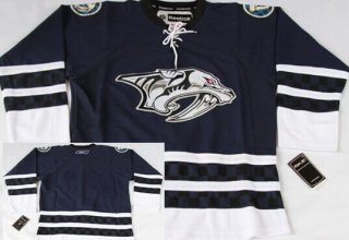 Nashville Predators Blank Blue Third Jersey