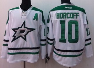 Dallas Stars #10 Shawn Horcoff 2013 White Jersey