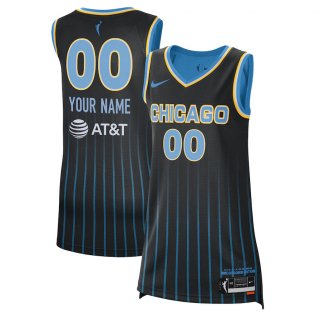 Women Chicago Sky Active Player Custom Stitched WNBA Jersey