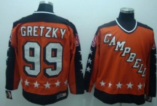 Edmonton Oilers #99 Wayne Gretzky Orange All-Star Throwback CCM Jersey