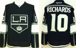 Los Angeles Kings #10 Mike Richards Black Jersey