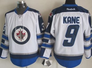 Winnipeg Jets #9 Evander Kane White Jersey