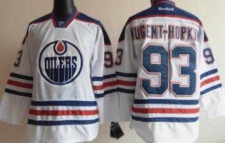 Edmonton Oilers #93 Ryan Nugent-Hopkins White Jersey