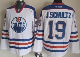 Edmonton Oilers #19 Justin Schultz White Jersey