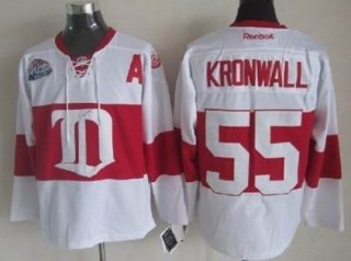 Detroit Red Wings #55 Niklas Kronwall White Winter Classic Jersey