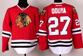 Chicago Blackhawks #27 Johnny Oduya Red Jersey