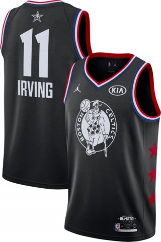 Jordan Men's 2019 NBA All-Star Game #11 Kyrie Irving Black Dri-FIT Swingman Jersey