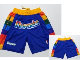 Nuggets Blue Just Don Mesh Shorts