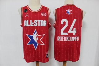 Men's Atlanta Hawks #24 Trae Young Red Jordan Brand 2020 All-Star Game Swingman Stitched NBA Jersey