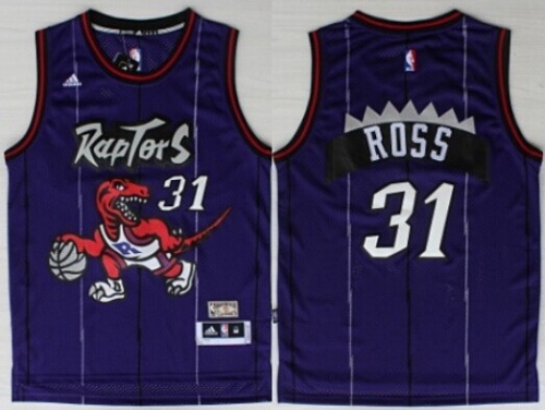 Toronto Raptors #31 Terrence Ross Hardwood Classic Purple Swingman Jersey