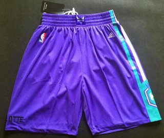 Men's Charlotte Hornets Purple Swingman Short