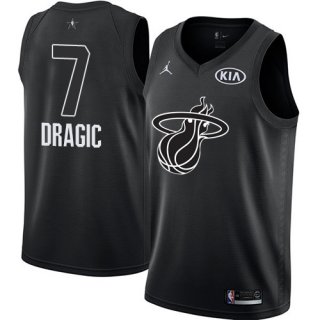 Nike Heat #7 Goran Dragic Black NBA Jordan Swingman 2018 All-Star Game Jersey