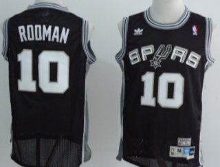 San Antonio Spurs #10 Dennis Rodman White Swingman Throwback Jersey