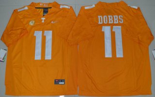 Tennessee Vols 11 Joshua Dobbs Orange College Jersey