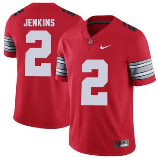 Ohio State Buckeyes 2 Pryor Jenkins Red 2018 Spring Game College Football Limited Jersey