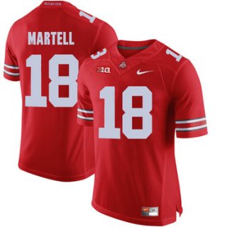 Ohio State Buckeyes 18 Tate Martell Red College Football Jersey