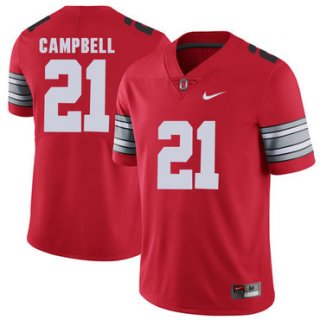 Ohio State Buckeyes 21 Parris Campbell Red 2018 Spring Game College Football Limited Jersey