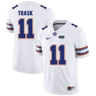 Florida Gators White #11 Kyle Trask Football Player Performance Jersey